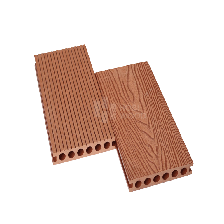 Sàn gỗ nhựa HobiWood vân 3d hb140t25-3d maple leaf red