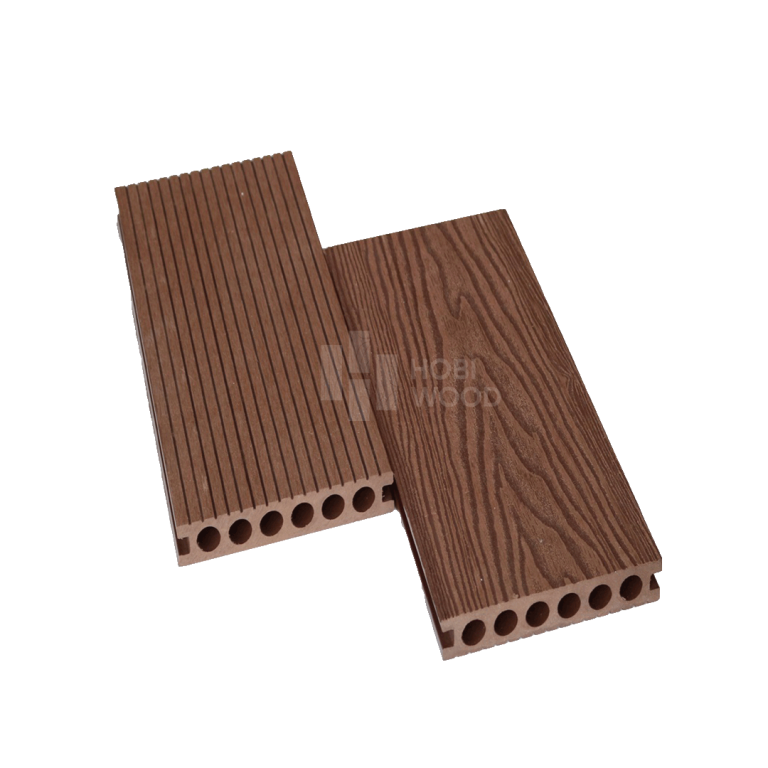 Sàn gỗ nhựa HobiWood vân 3d hb140t25-3d oak brown
