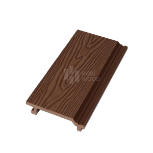 Tấm ốp gỗ nhựa HobiWood vân 3D (Oak Brown)