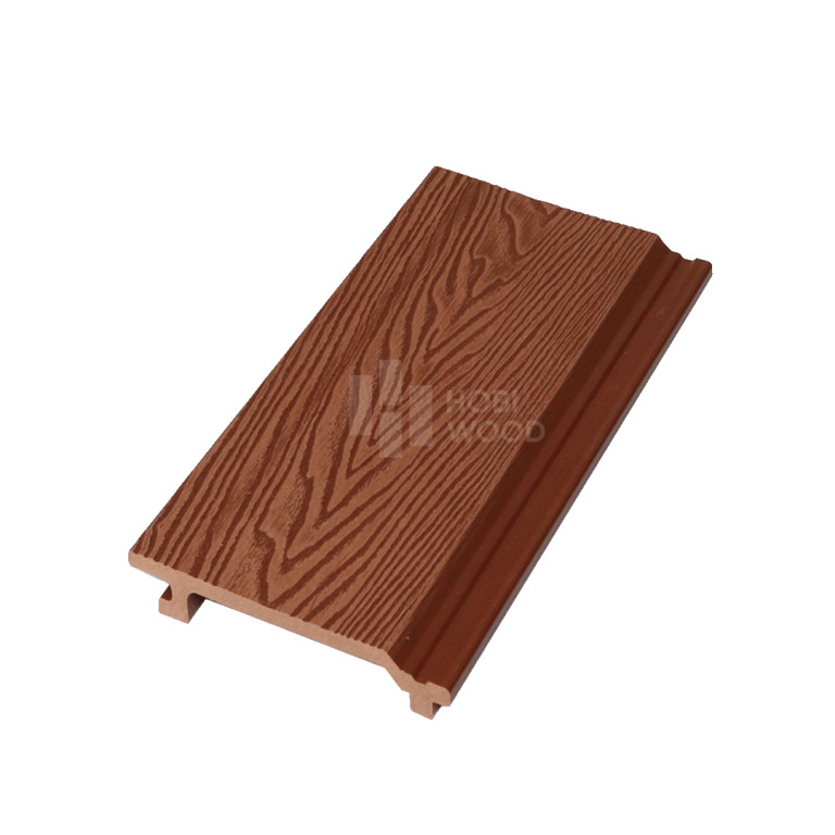 Tấm ốp gỗ nhựa HobiWood vân 3d OP-3D-156W21 maple leaf red