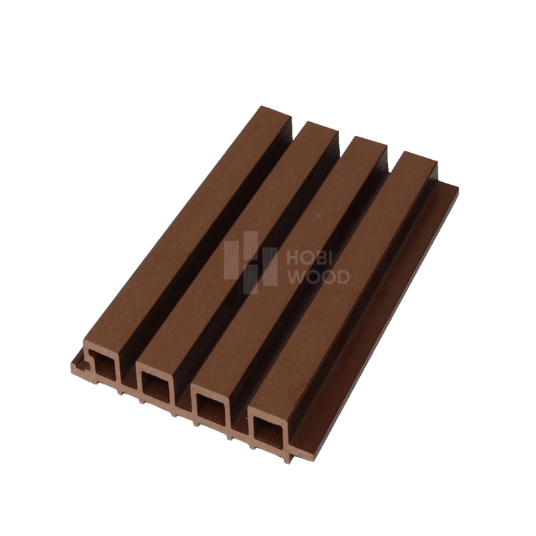 Tấm ốp lam sóng gỗ nhựa HobiWood SO 218W28 (Oak Brown)
