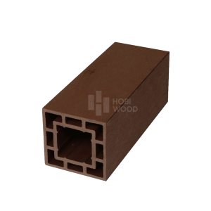 Trụ gỗ nhựa HobiWood HB 120C120 (Oak Brown)