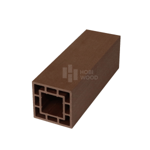 Trụ gỗ nhựa HobiWood HB 100C100 (Oak Brown)