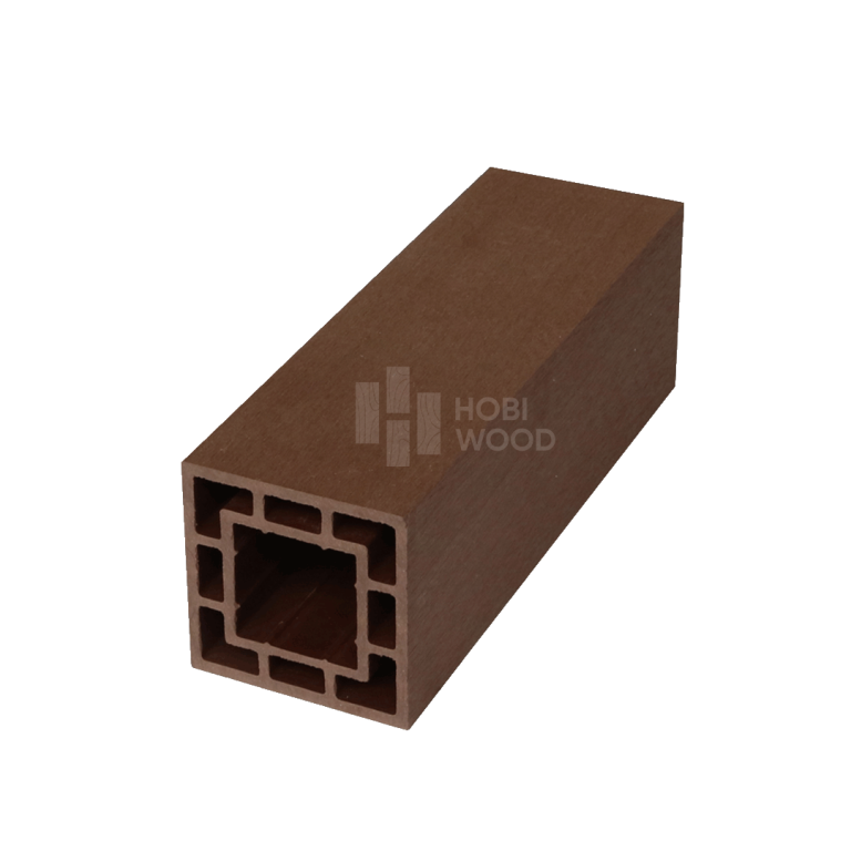 Trụ gỗ nhựa HobiWood HB 100C100 (Oak Brown)