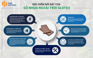 Đặc điểm nổi bật của gỗ nhựa Glotex