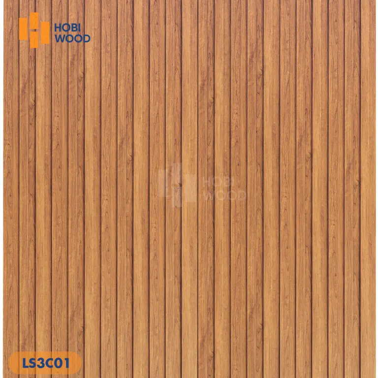Tấm ốp lam 3 sóng cao HobiWood LS3C01