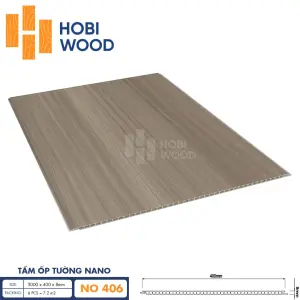Tấm ốp nano HobiWood 400 NO406