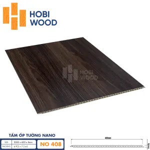 Tấm ốp nano HobiWood 400 NO408