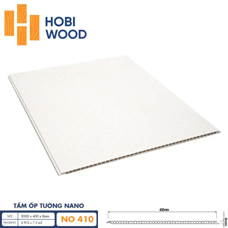 Tấm ốp nano HobiWood 400 NO410