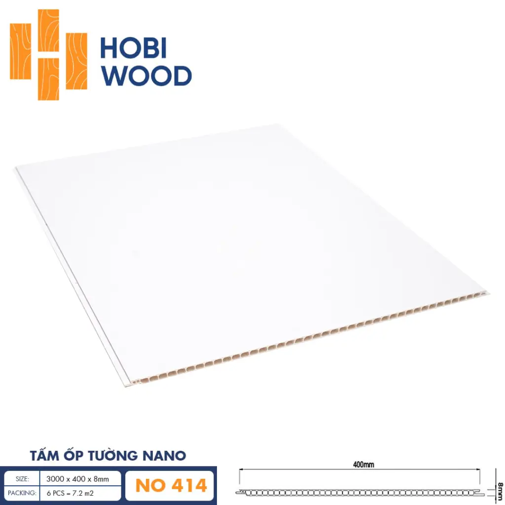 Tấm ốp nano HobiWood 400 NO414
