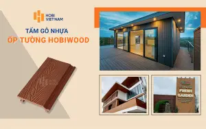 Ứng dụng của tấm ốp gỗ nhựa Hobiwood