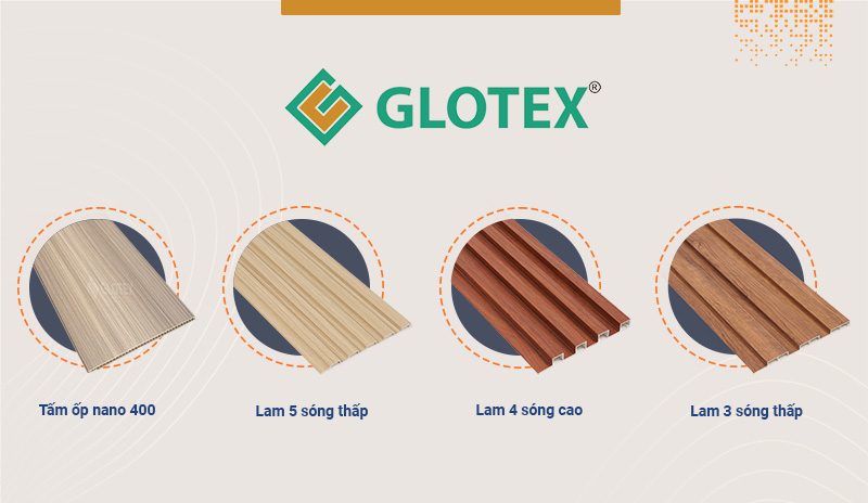 Tấm nhựa ốp tường Glotex