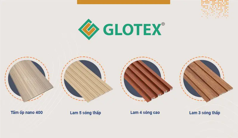 Tấm nhựa ốp tường Glotex