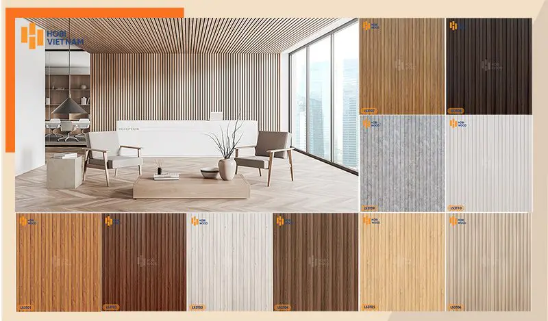 Tổng hợp bảng màu của lam 3 sóng thấp