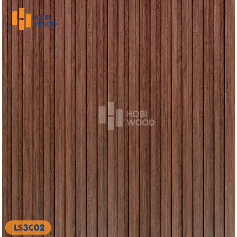 Tấm ốp lam 3 sóng cao HobiWood LS3C02