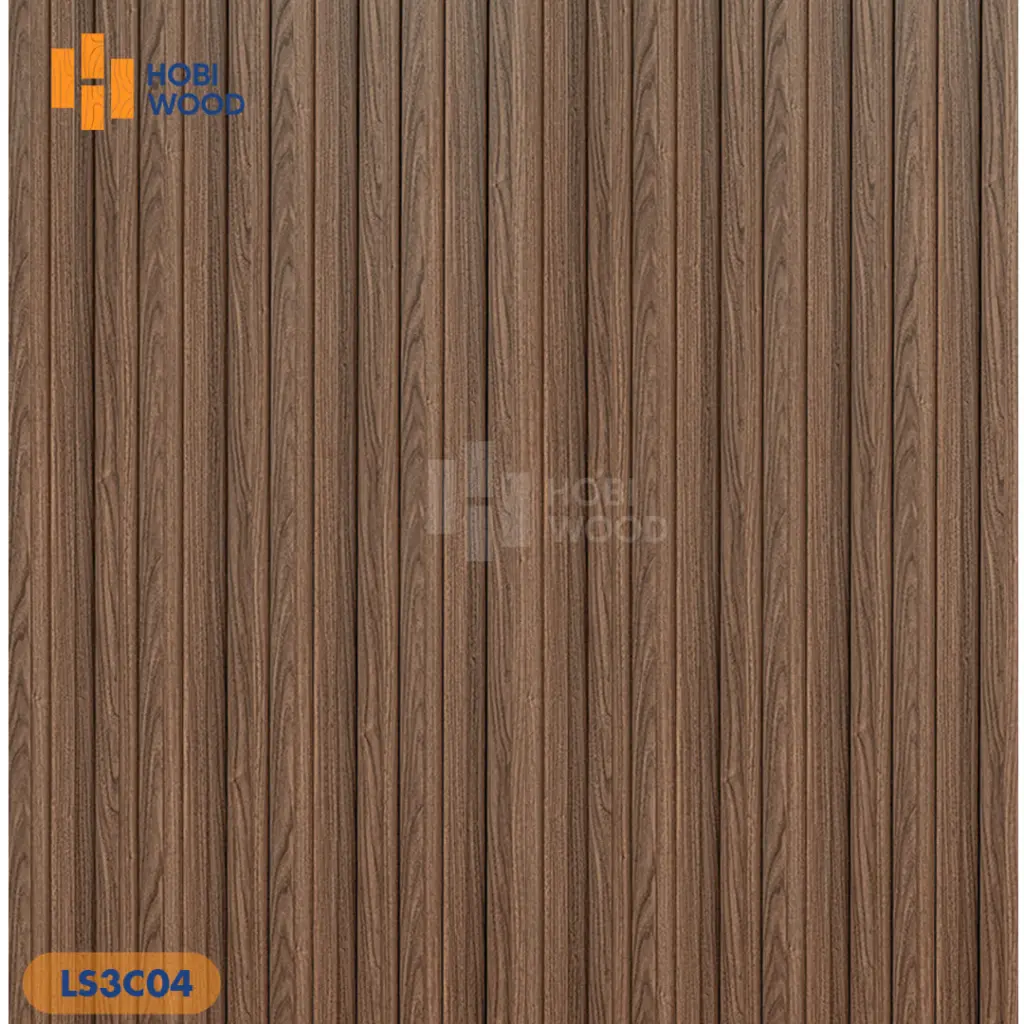 Tấm ốp lam 3 sóng cao HobiWood LS3C04