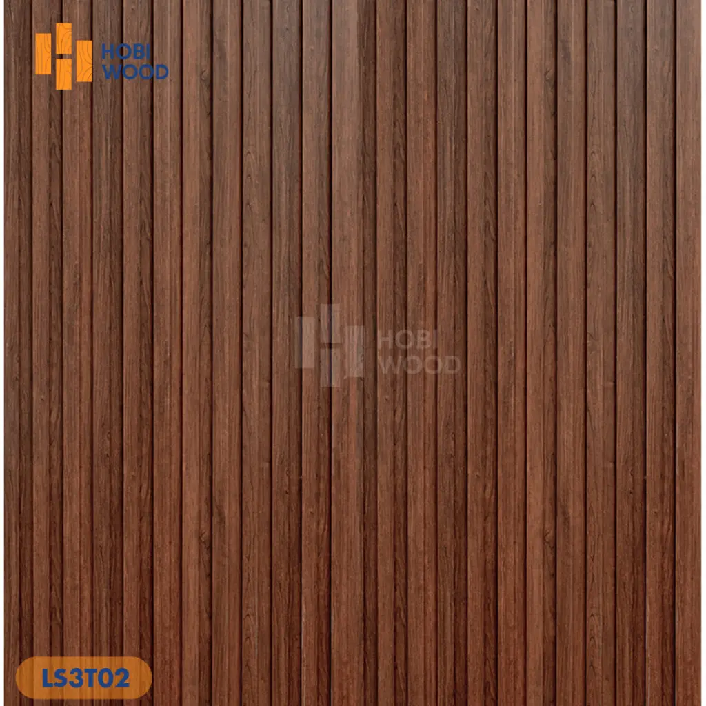 Tấm ốp lam 3 sóng thấp HobiWood LS3T02