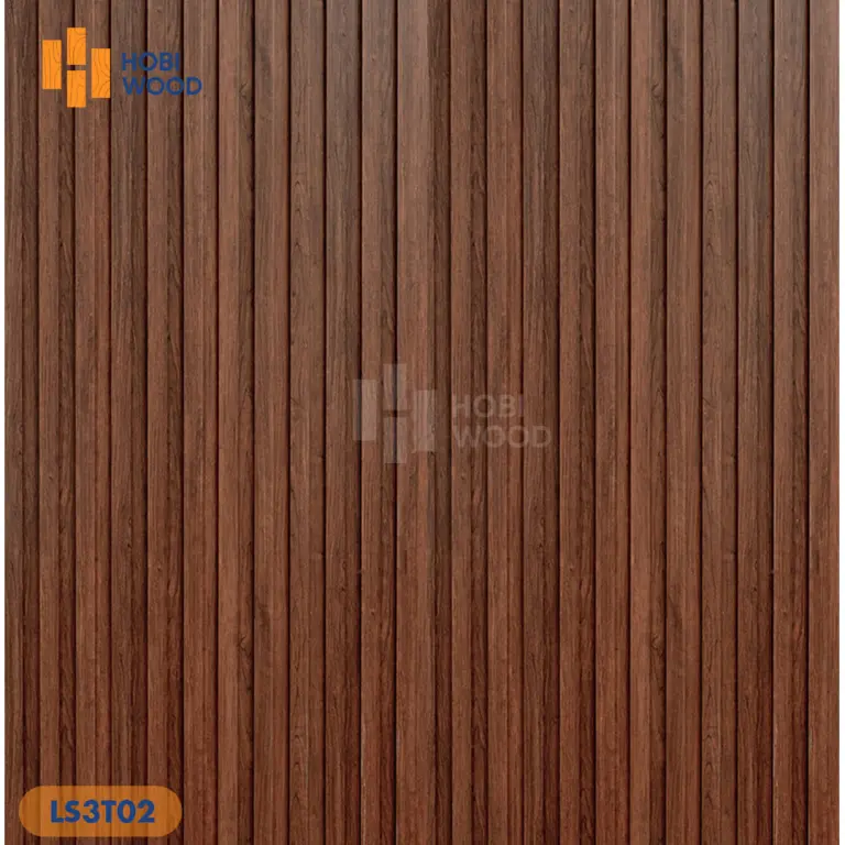 Tấm ốp lam 3 sóng thấp HobiWood LS3T02