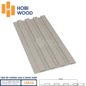 Tấm ốp lam 4 sóng thấp HobiWood LS410