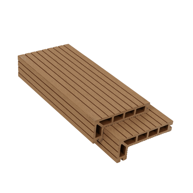 Mũi bậc cầu thang gỗ nhựa HobiWood (Vibrant Yellow)