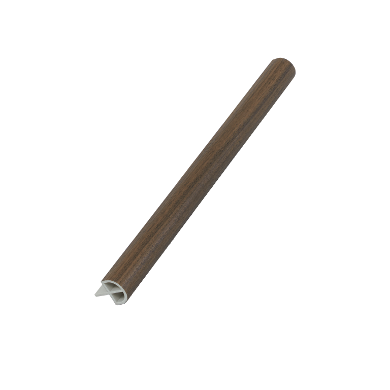 Nẹp bậc cầu thang nhựa giả gỗ Glotex NB02