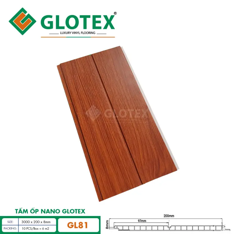 Tấm ốp Nano 200 Glotex GL81