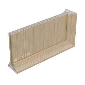 Chân đế vách ngăn phòng 2 mặt Glotex CD203