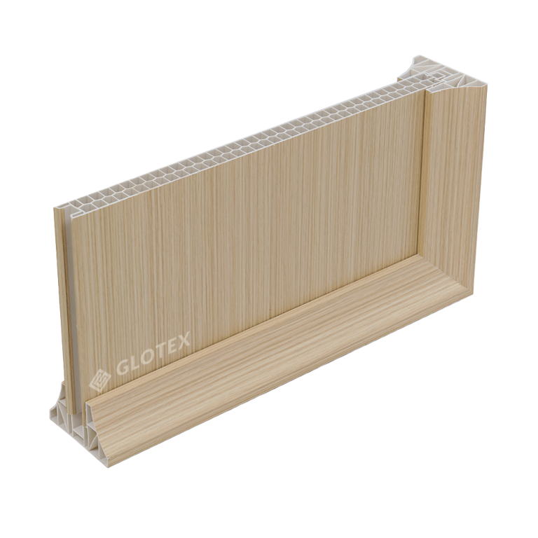Chân đế vách ngăn phòng 2 mặt Glotex CD203