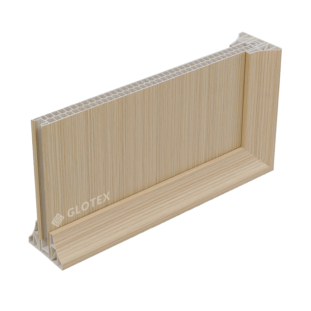Chân đế vách ngăn phòng 2 mặt Glotex CD203