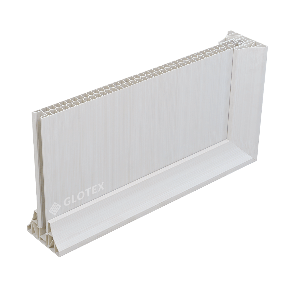 Chân đế vách ngăn phòng 2 mặt Glotex CD204