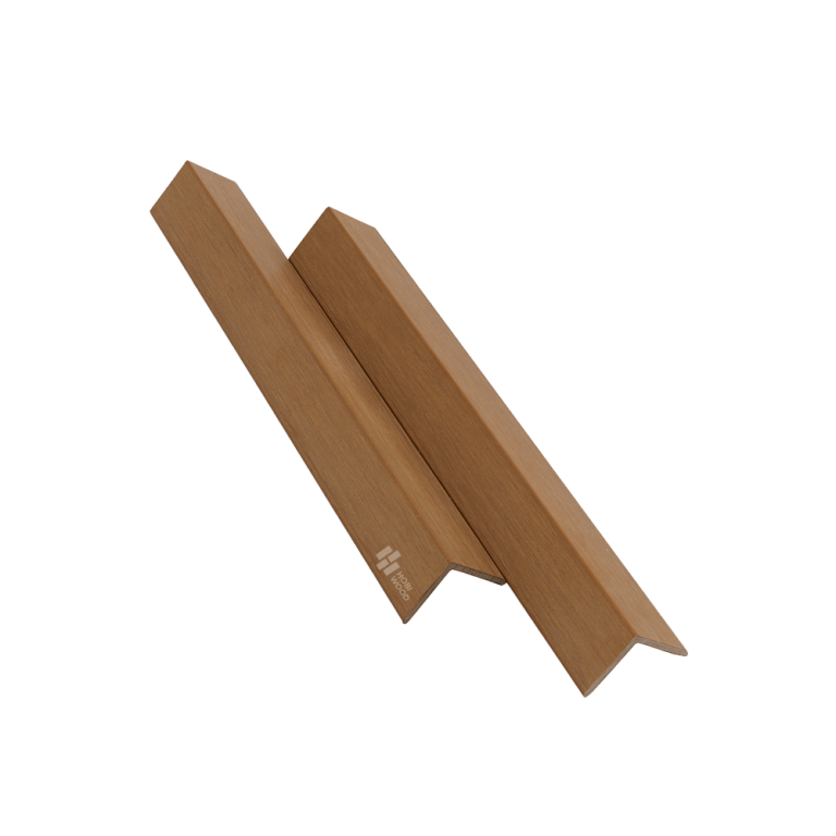 Nẹp V gỗ nhựa ASA HobiWood (VASA001 Caramel)
