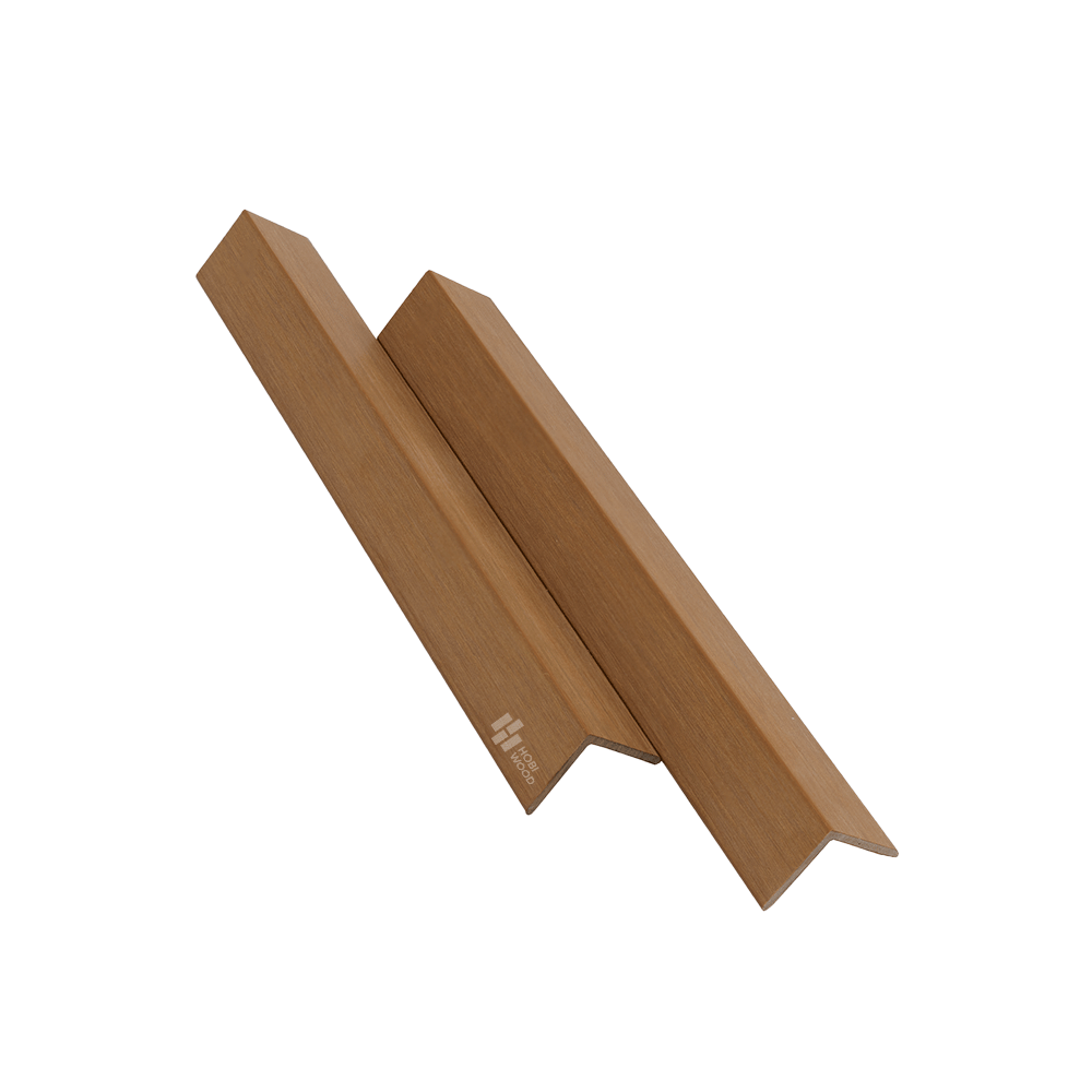 Nẹp V gỗ nhựa ASA HobiWood (VASA001 Caramel)