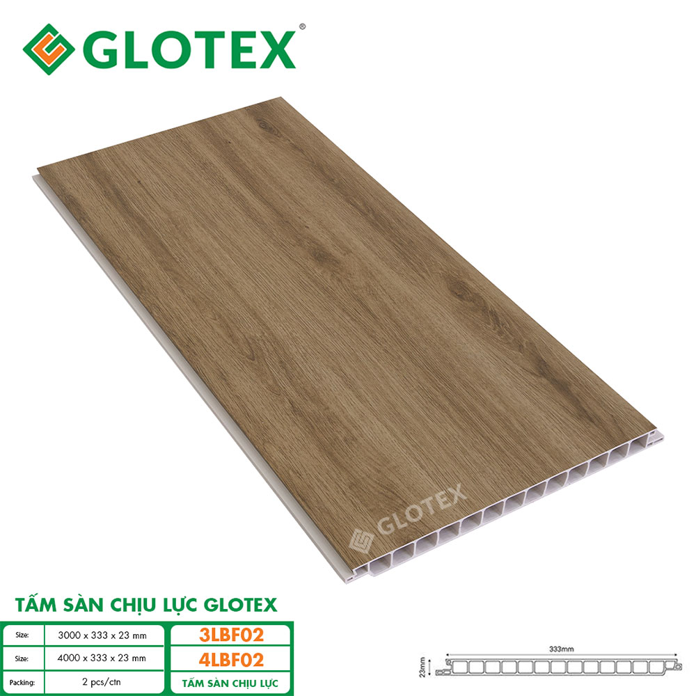 Sàn nhựa chịu lực Glotex LBF02