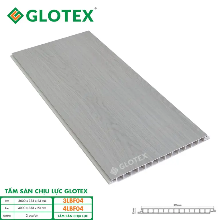 Sàn nhựa chịu lực Glotex LBF04