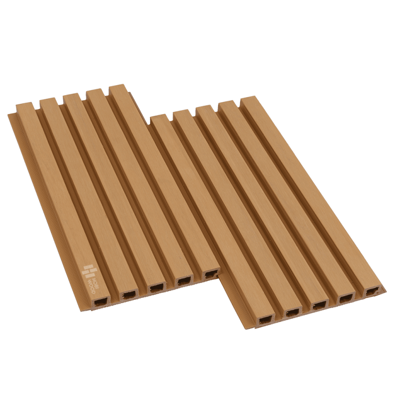 Tấm ốp lam 5 sóng gỗ nhựa ASA HobiWood (5SASA002 Sandal Wood)