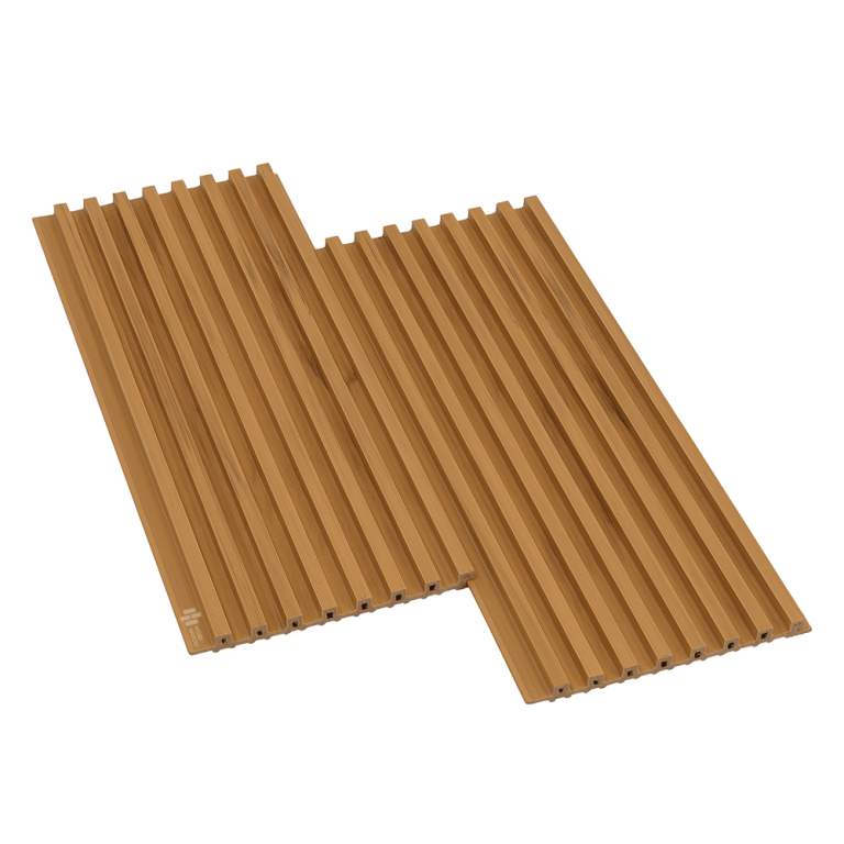 Tấm ốp lam 8 sóng gỗ nhựa ASA HobiWood (8SASA002 Sandal Wood)