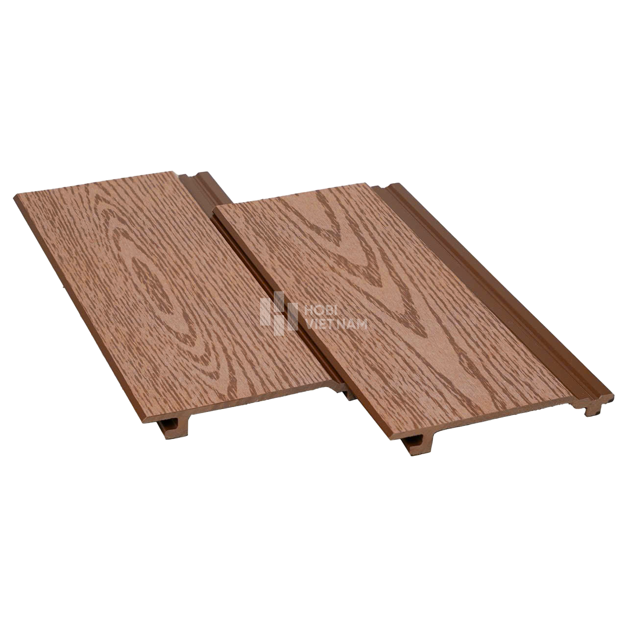 Tấm ốp gỗ nhựa Glotex vân 2D (TO2D-Brown)