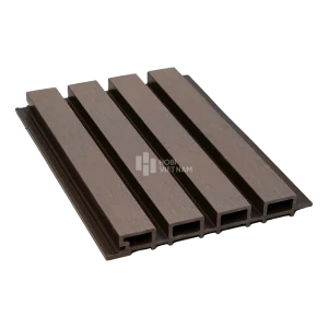 Tấm ốp lam sóng gỗ nhựa Glotex (LS261-Coffee)