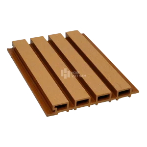 Tấm ốp lam sóng gỗ nhựa Glotex (LS261-Coffee)