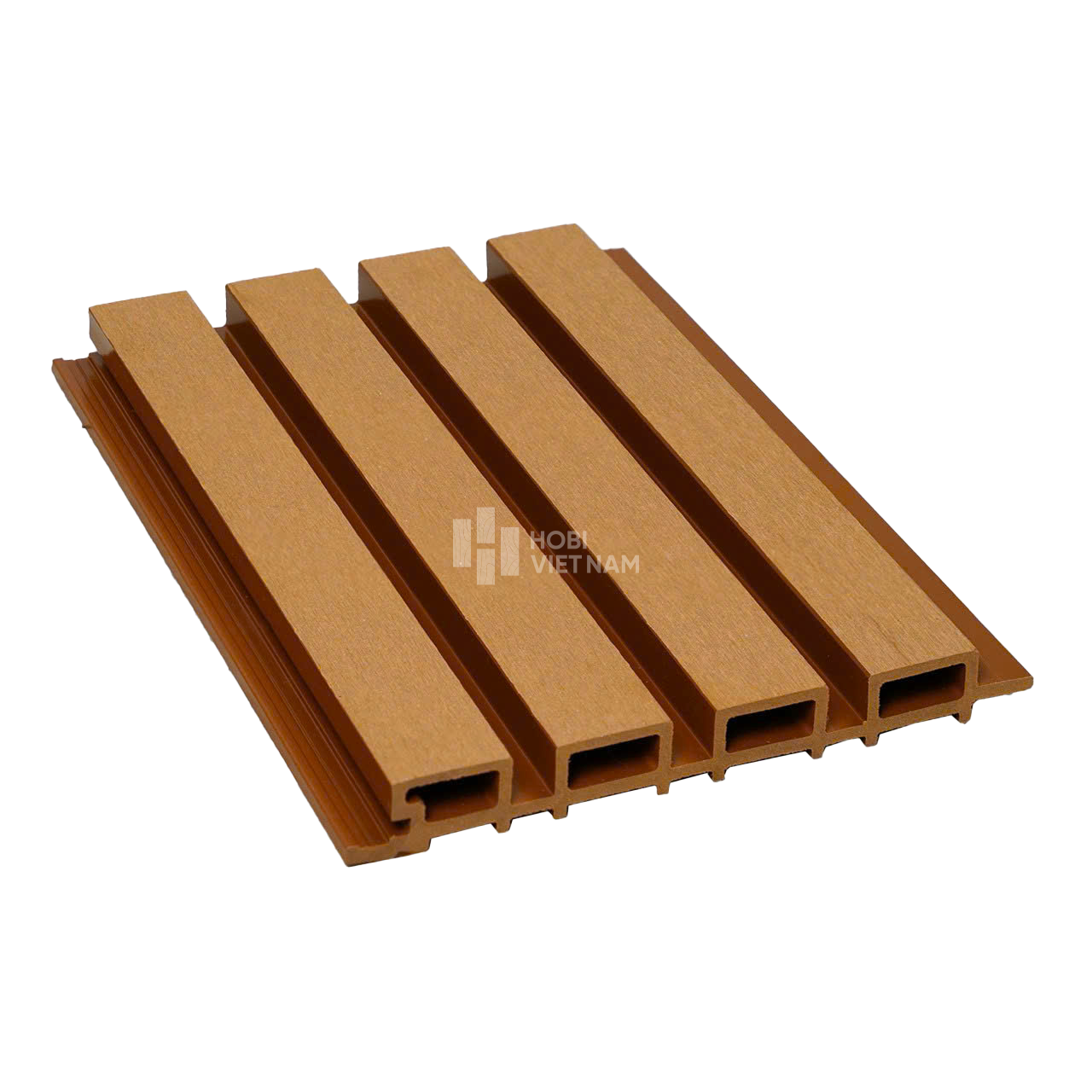 Tấm ốp lam sóng gỗ nhựa Glotex (LS261-Coffee)