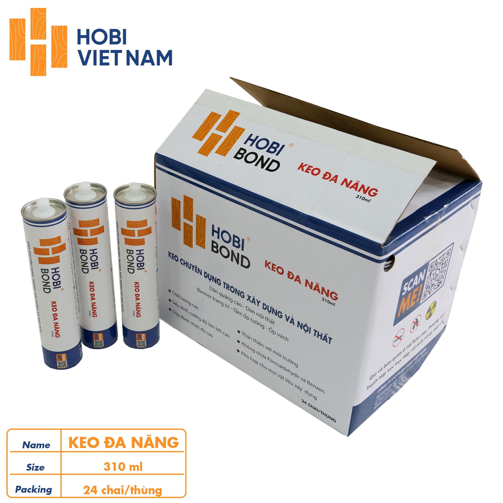 Keo đa năng Hobi Bond