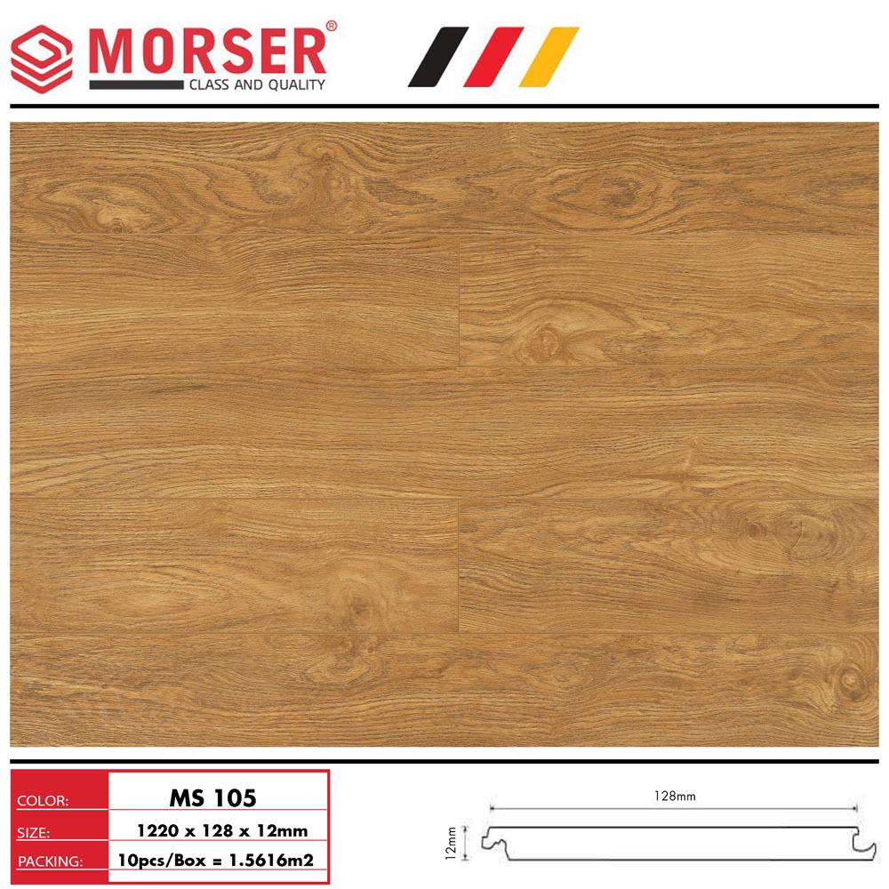 Sàn gỗ Morser 12mm MS105