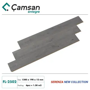 Sàn gỗ Camsan 12mm Serenza Hèm V FL2502