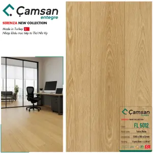 Sàn gỗ Camsan 12mm Serenza Hèm V FL5012