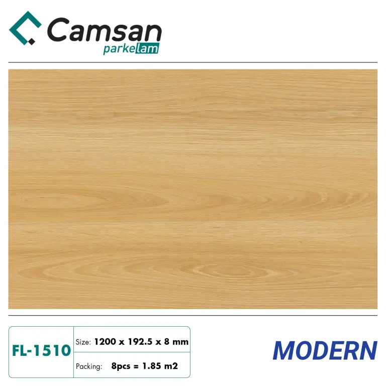 Sàn gỗ Camsan 8mm Hèm V Aqua FL1510