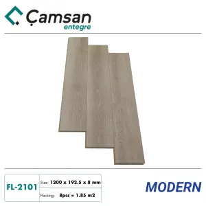 Sàn gỗ Camsan 8mm Hèm V Aqua FL2101