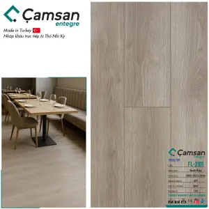 Sàn gỗ Camsan 8mm Hèm V Aqua FL2101