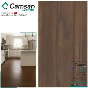 Sàn gỗ Camsan 8mm Hèm V Aqua 720