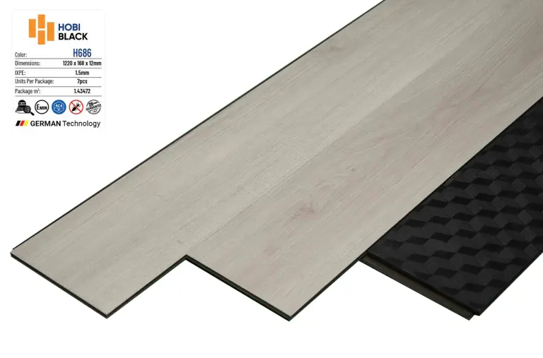 Sàn gỗ Hobi Black 12mm H686