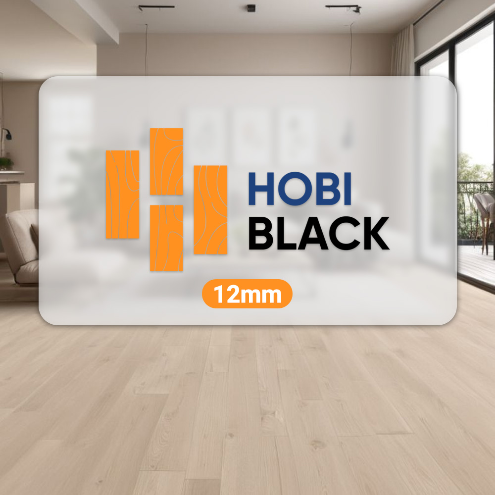 Sàn gỗ hobi black 12mm
